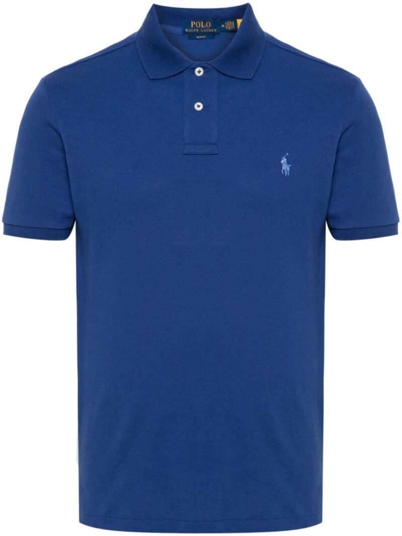 Polo Ralph Lauren  Polo Pony embroidered cotton polo shirt