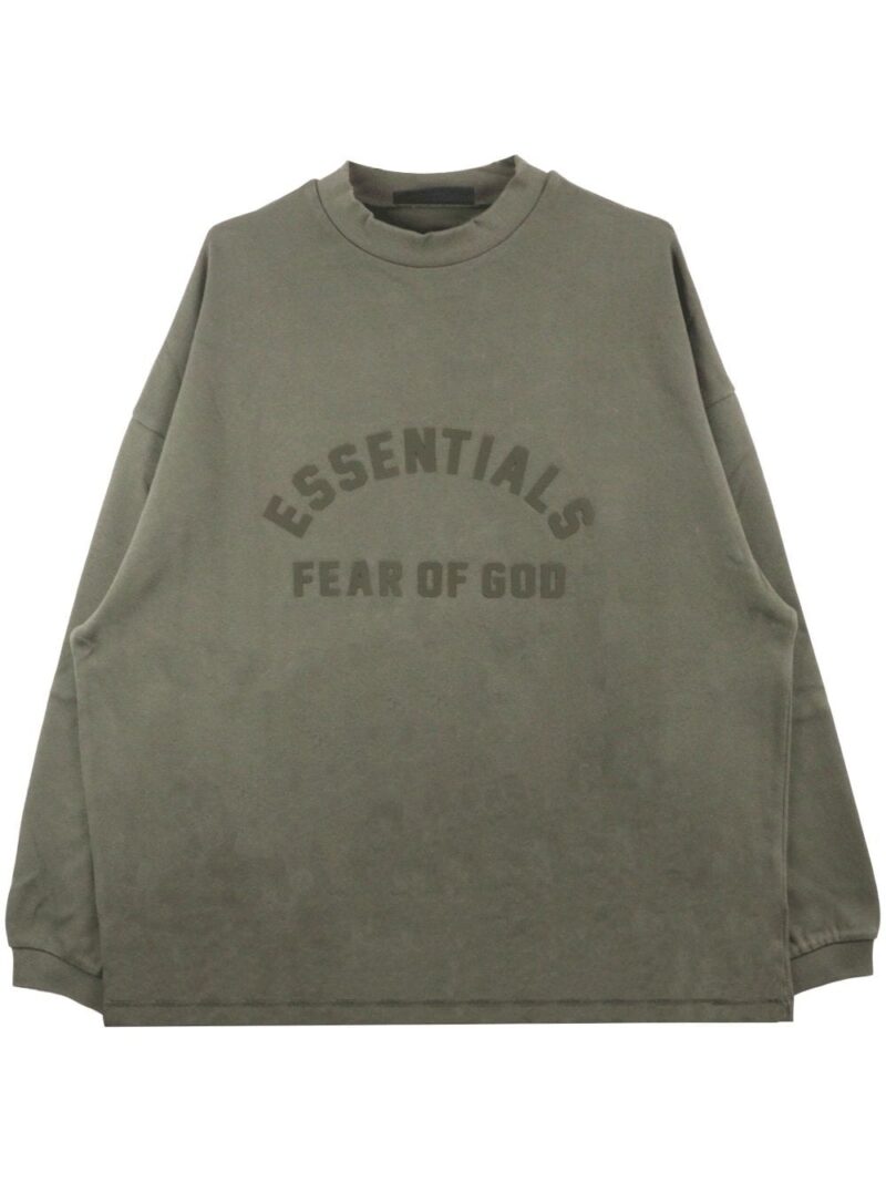 FEAR OF GOD ESSENTIALS  logo-print cotton sweatshirt