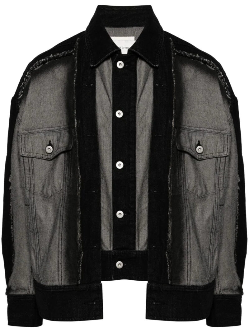 Feng Chen Wang  deconstructed denim jacket
