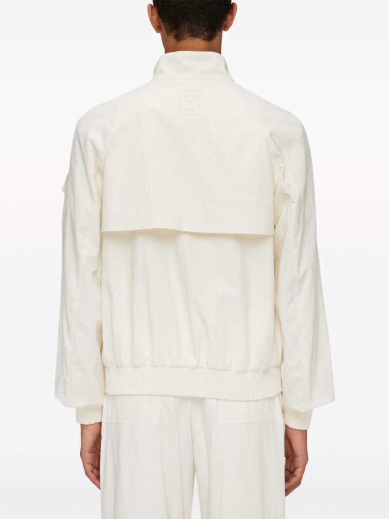 Ferragamo  linen bomber jacket