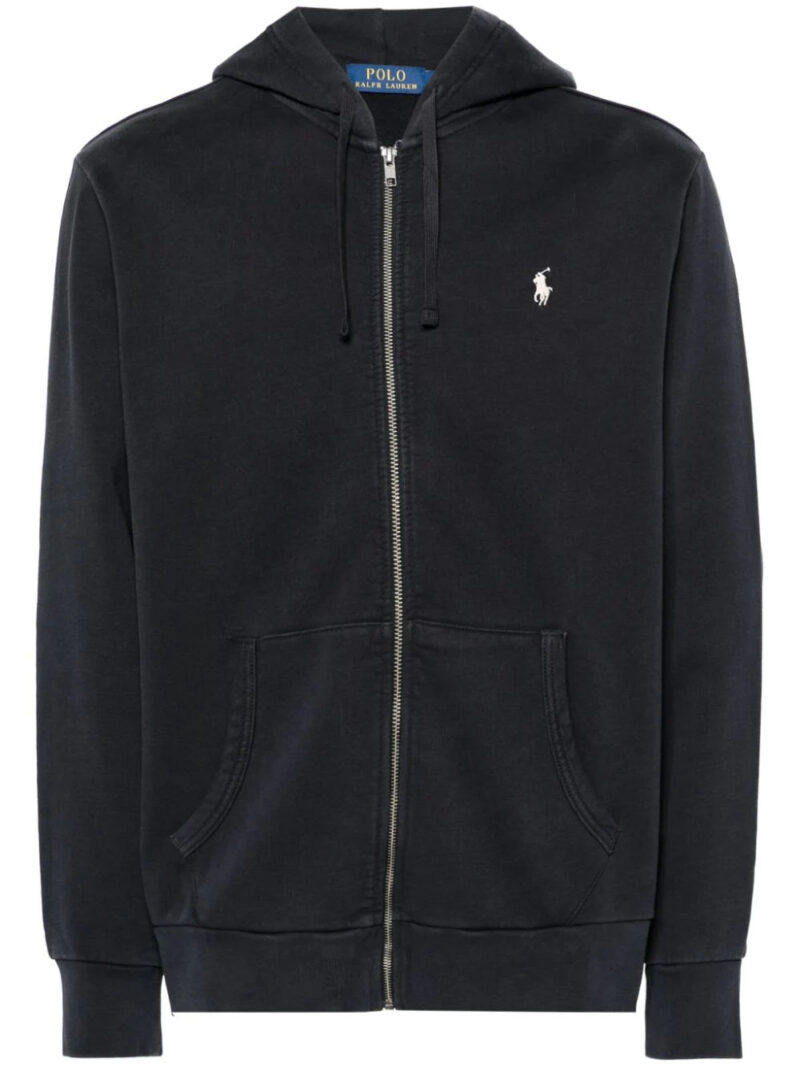 Polo Ralph Lauren  Polo Pony-embroidered cotton hoodie