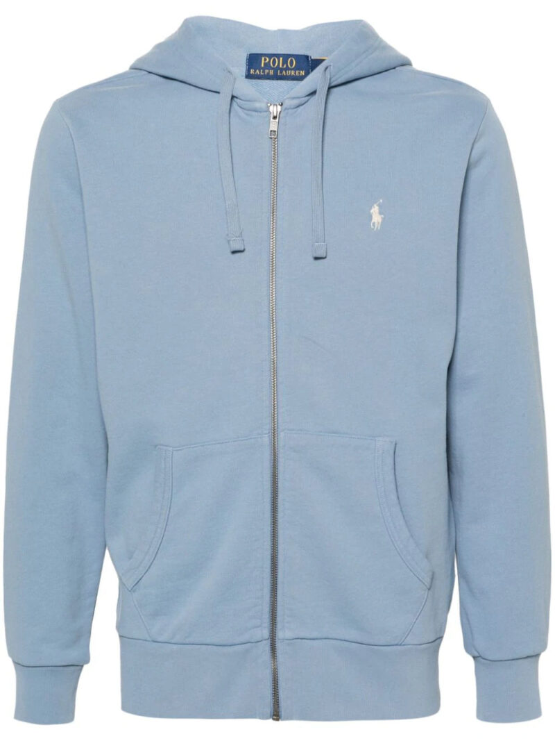Polo Ralph Lauren  Polo-Pony-embroidery zipped hoodie