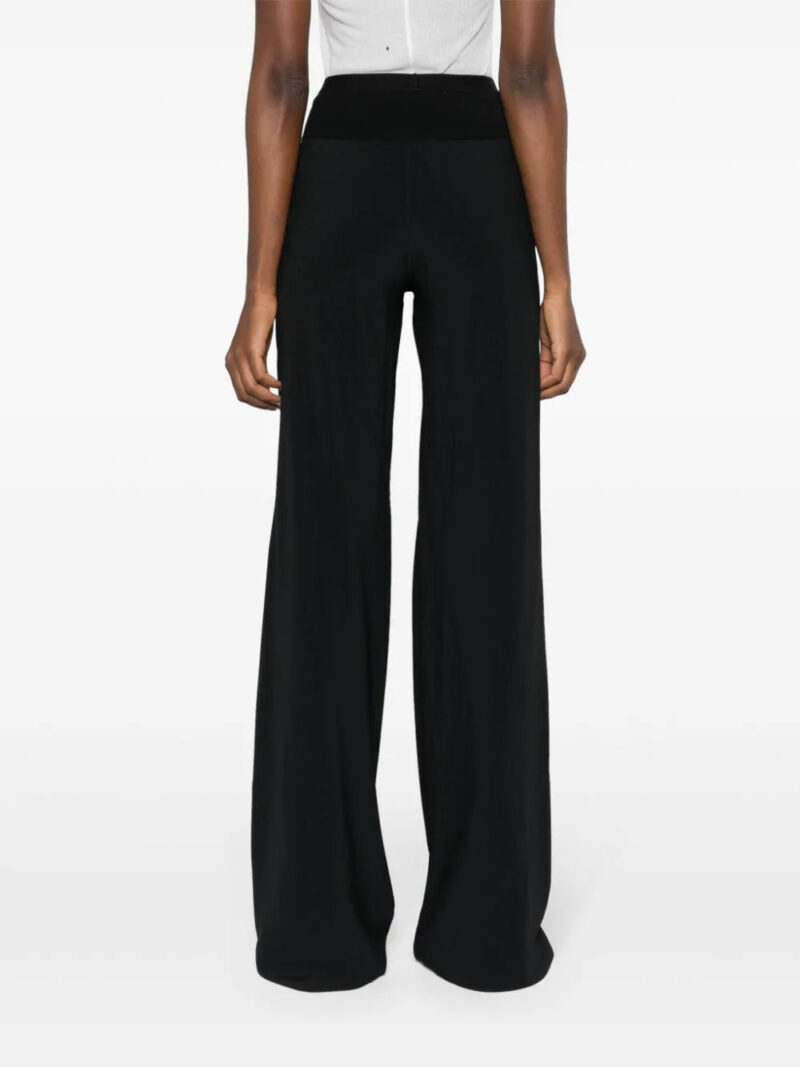 Rick Owens  Bias flare-leg trousers