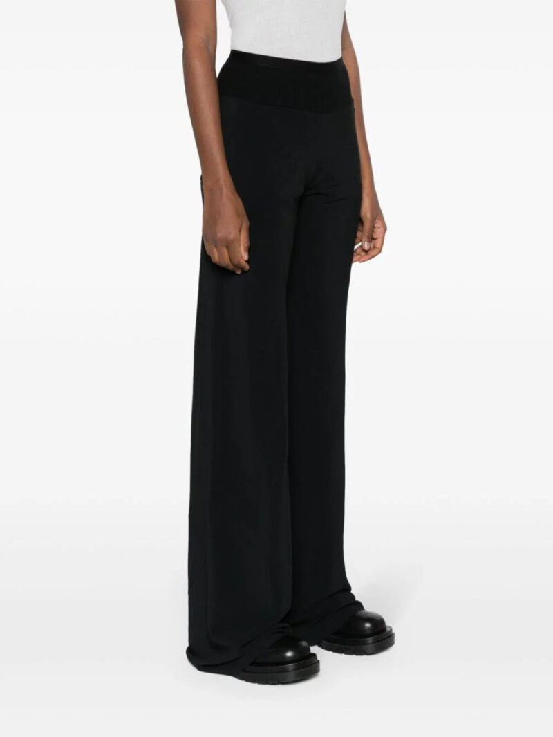 Rick Owens  Bias flare-leg trousers