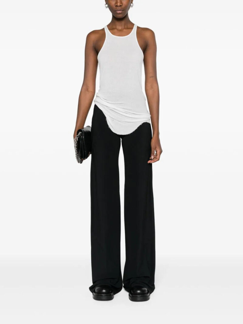 Rick Owens  Bias flare-leg trousers
