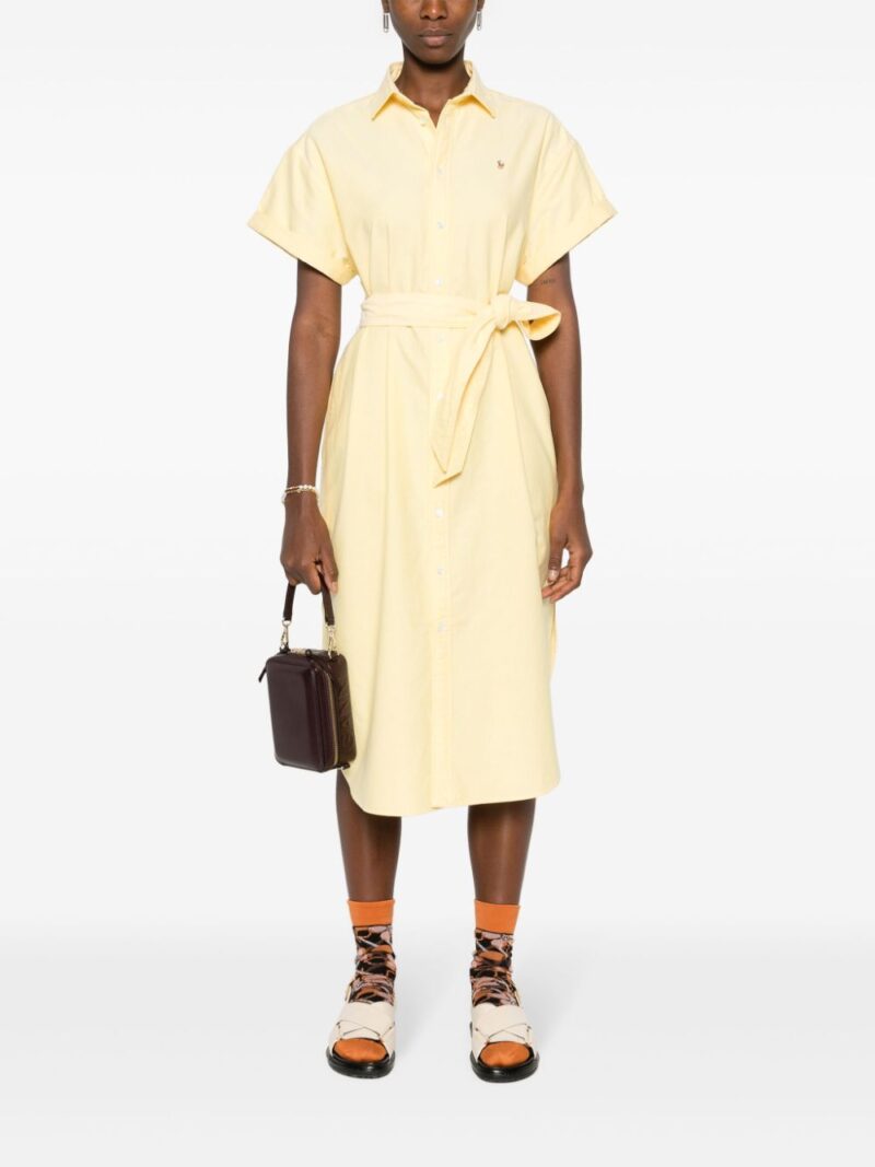 Polo Ralph Lauren  Polo Pony-embroidered shirt dress