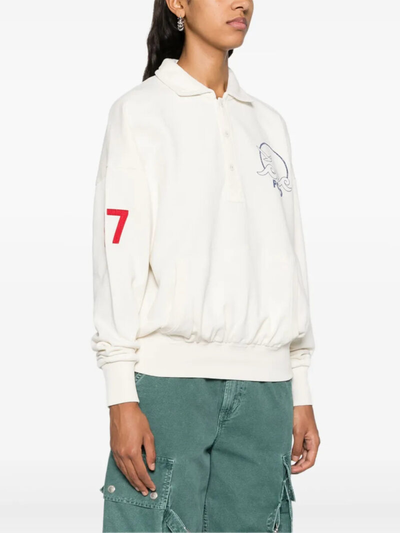 Polo Ralph Lauren logo-embroidered polo sweatshirt