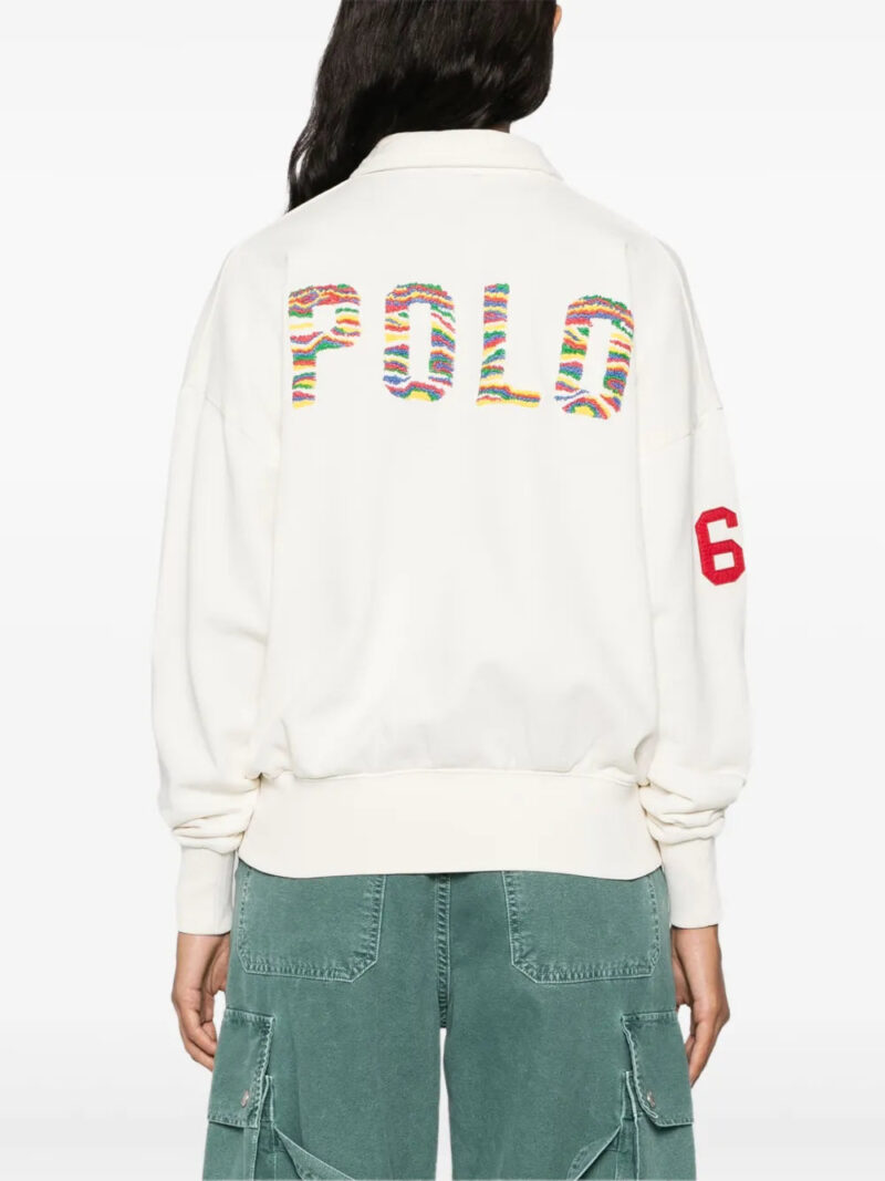 Polo Ralph Lauren logo-embroidered polo sweatshirt