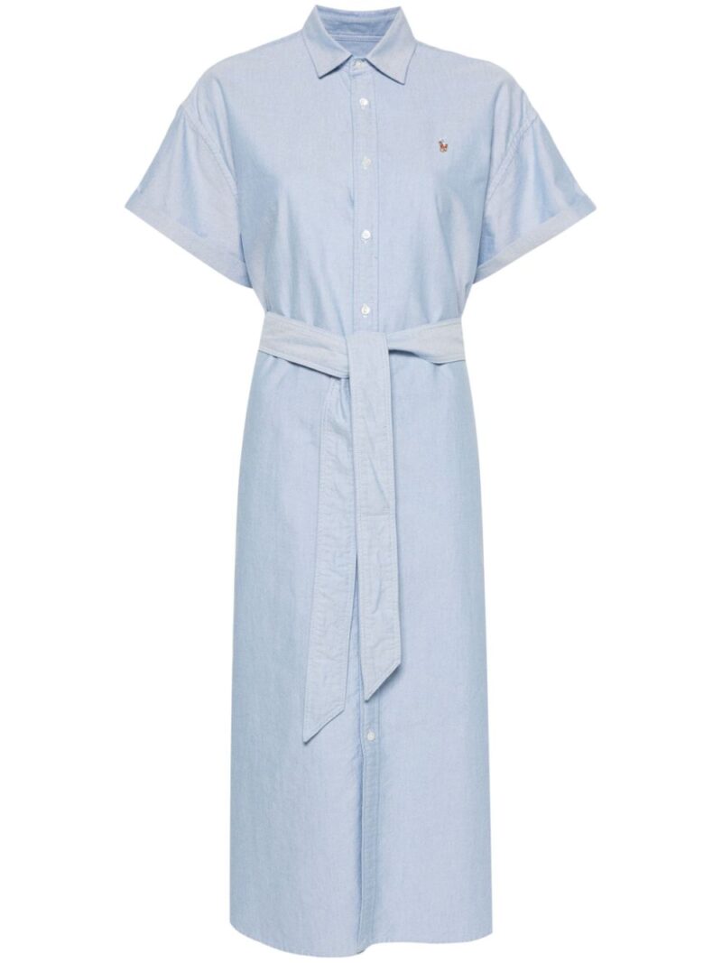 Polo Ralph Lauren  Polo Pony-embroidered shirt dress