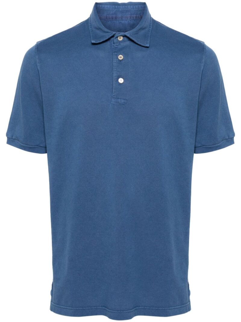 Fedeli  cotton piqué polo shirt