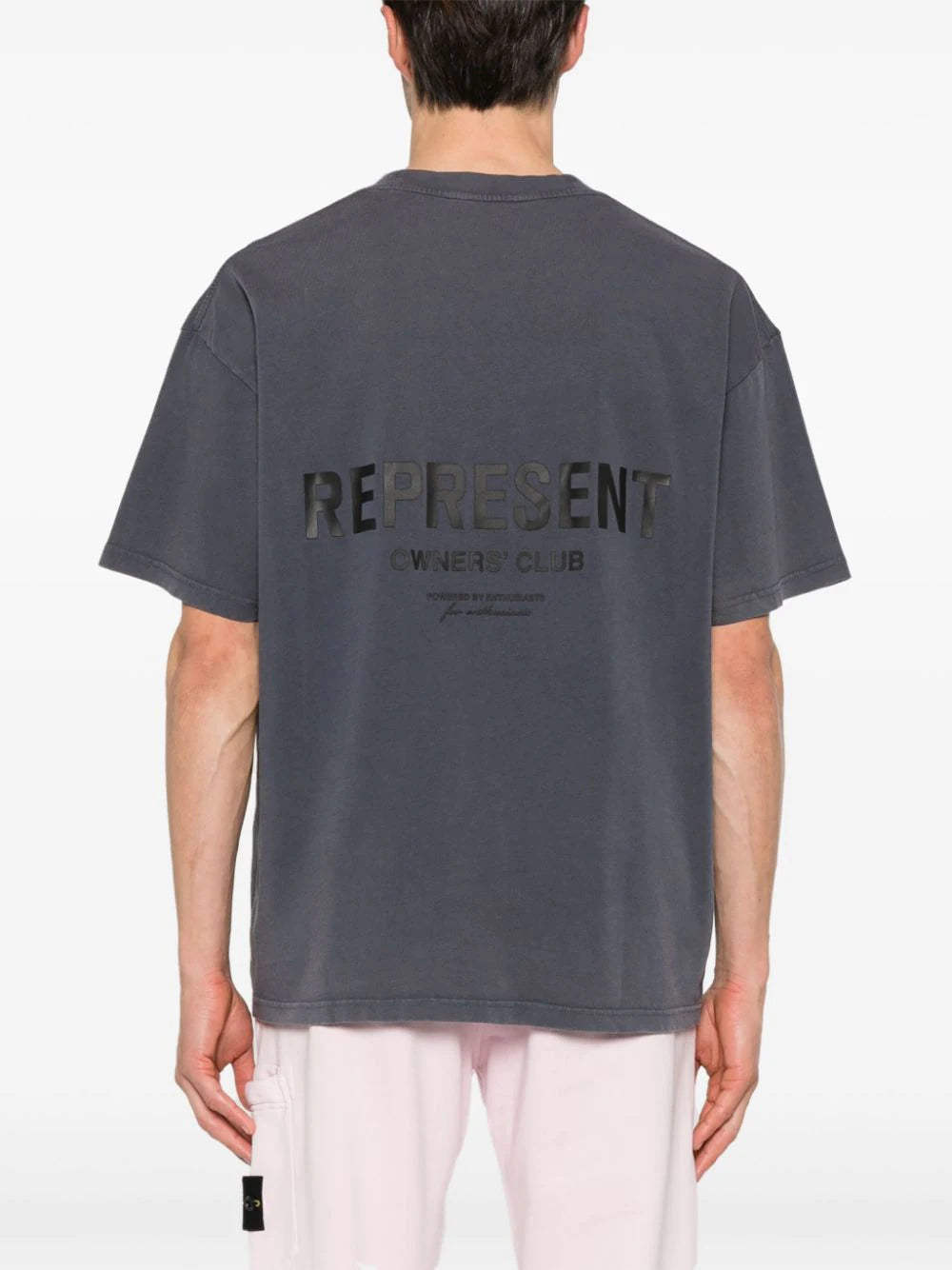 Represent logo-print cotton T-shirt - Image 4