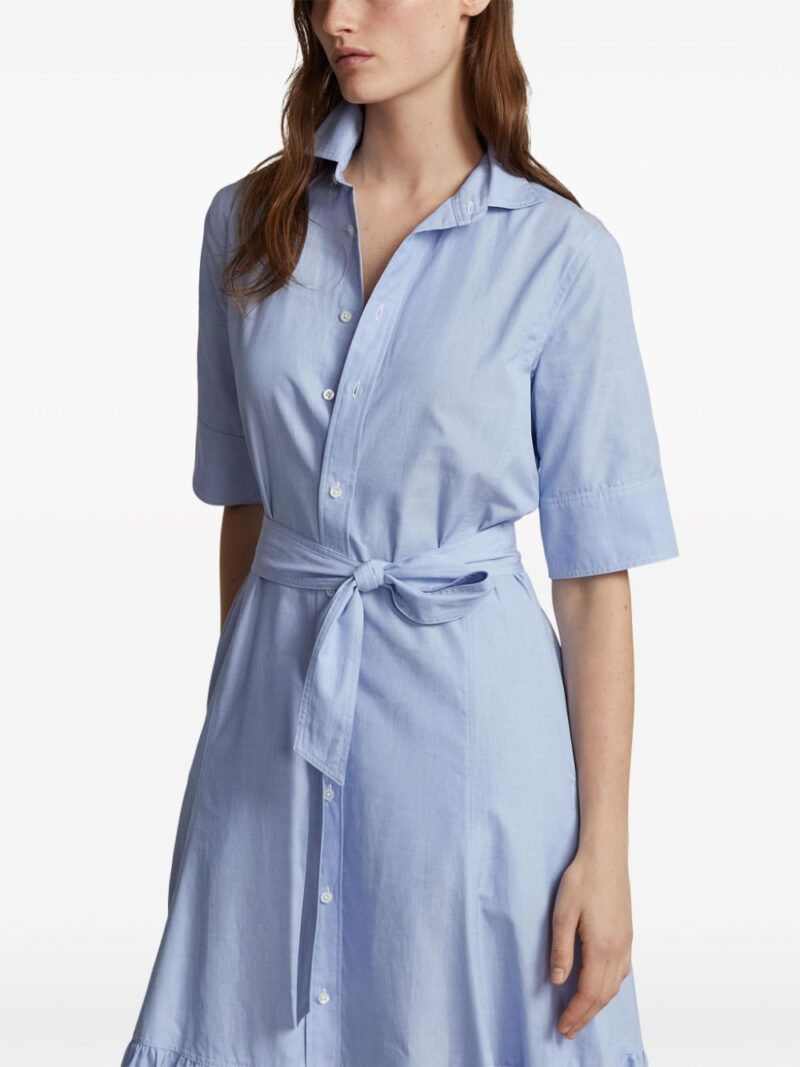 Polo Ralph Lauren short-sleeve cotton shirt dress