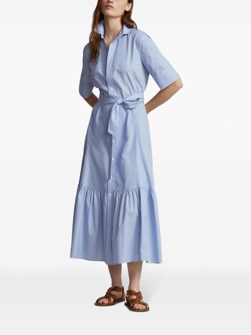 Polo Ralph Lauren short-sleeve cotton shirt dress