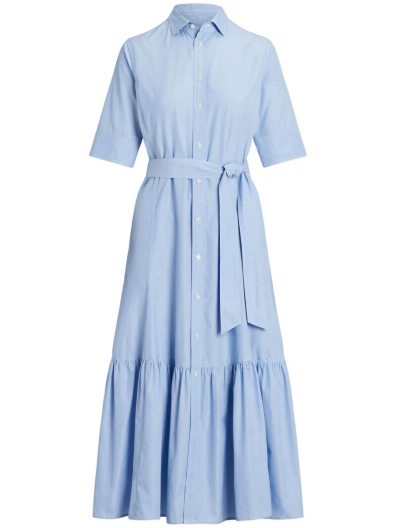 Polo Ralph Lauren  short-sleeve cotton shirt dress