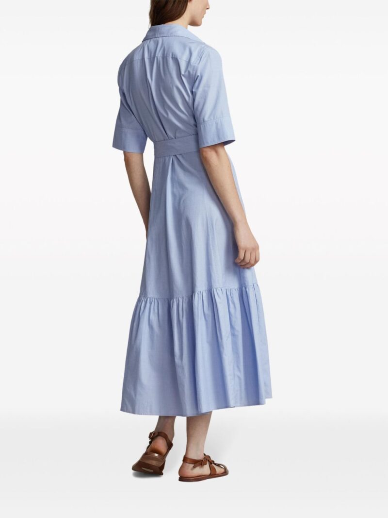 Polo Ralph Lauren short-sleeve cotton shirt dress