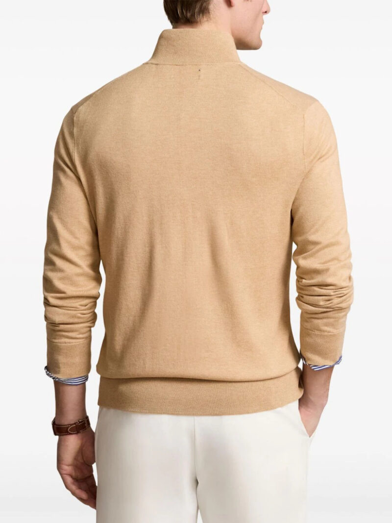 Polo Ralph Lauren  Polo Pony zip-front cotton sweatshirt