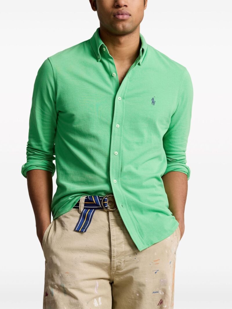 Polo Ralph Lauren  Polo Pony embroidered cotton shirt
