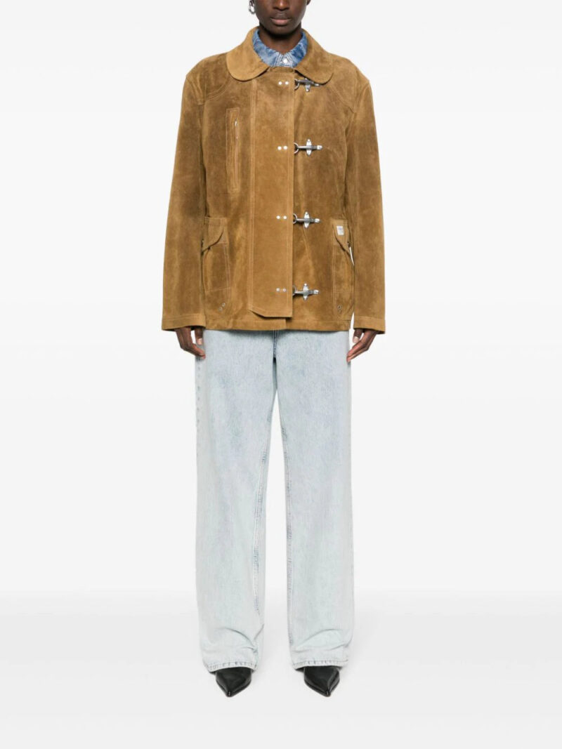 Fay  4 Ganci suede jacket