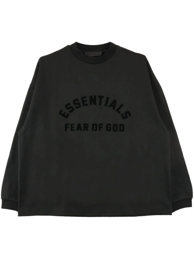 FEAR OF GOD ESSENTIALS  logo-print cotton sweatshirt