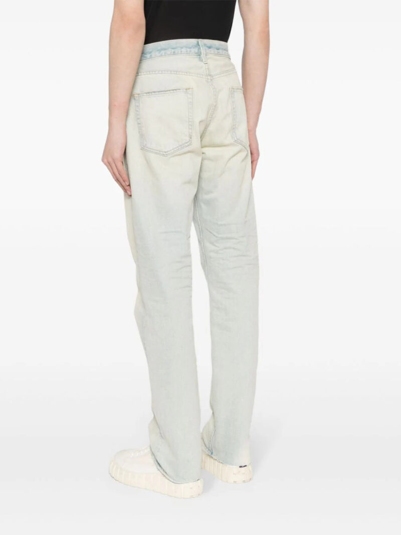 Fear Of God logo-tag mid-rise straight-leg jeans
