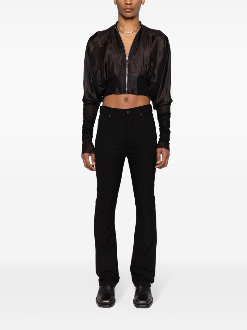 Rick Owens batwing cropped jacket