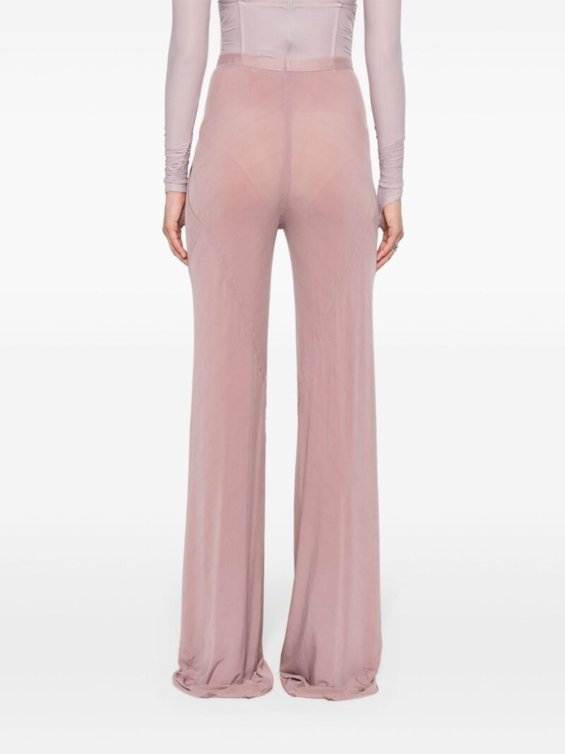 Rick Owens  seam-detailed flared trousers