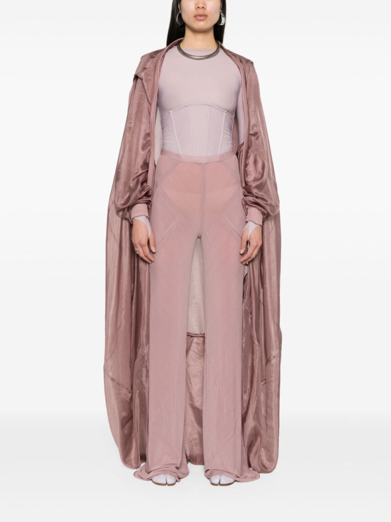 Rick Owens  seam-detailed flared trousers