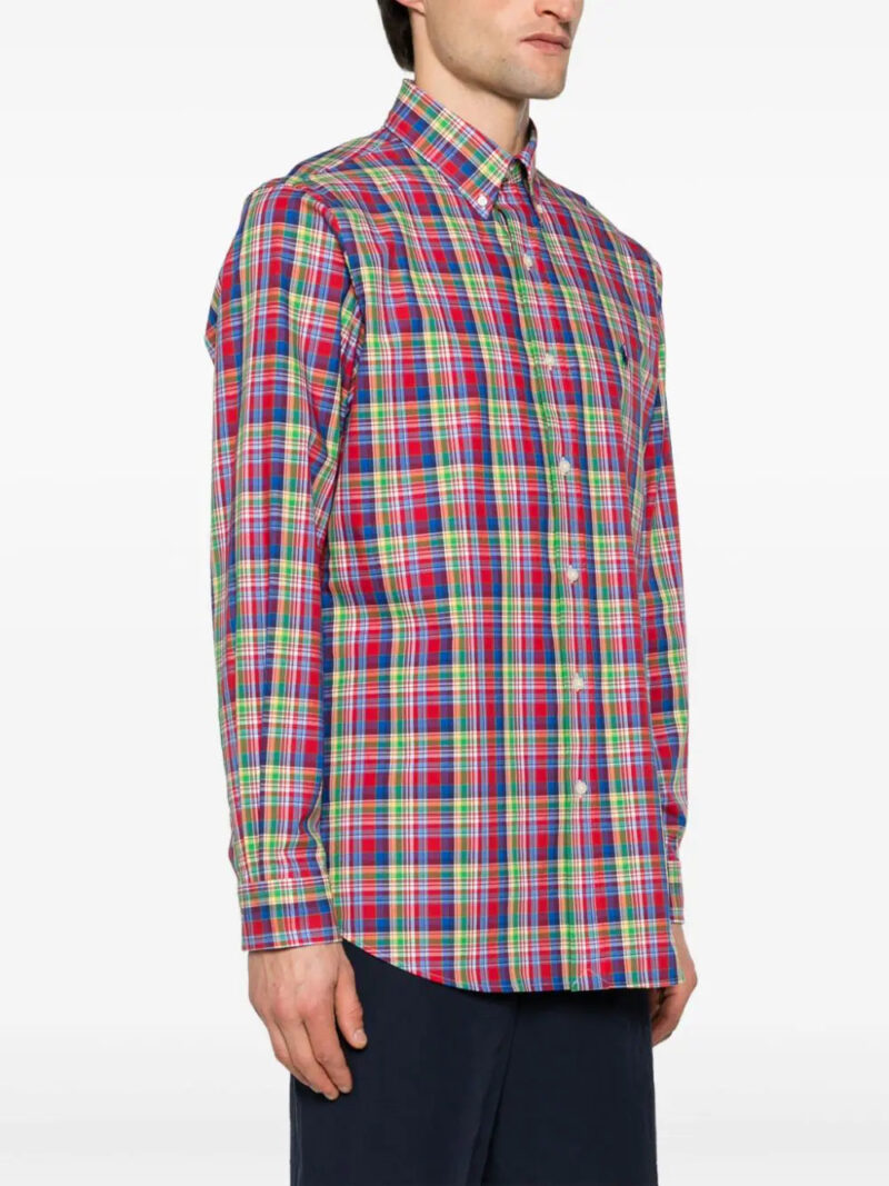 Polo Ralph Lauren  plaid-pattern long-sleeve shorts