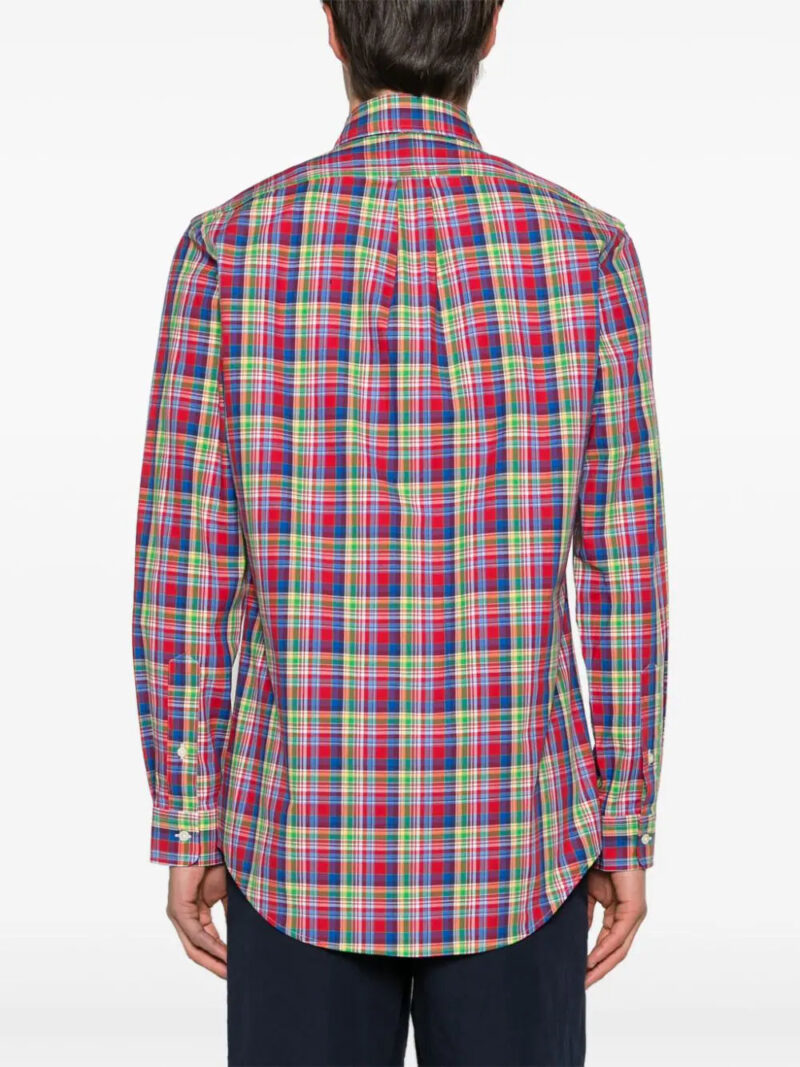 Polo Ralph Lauren  plaid-pattern long-sleeve shorts