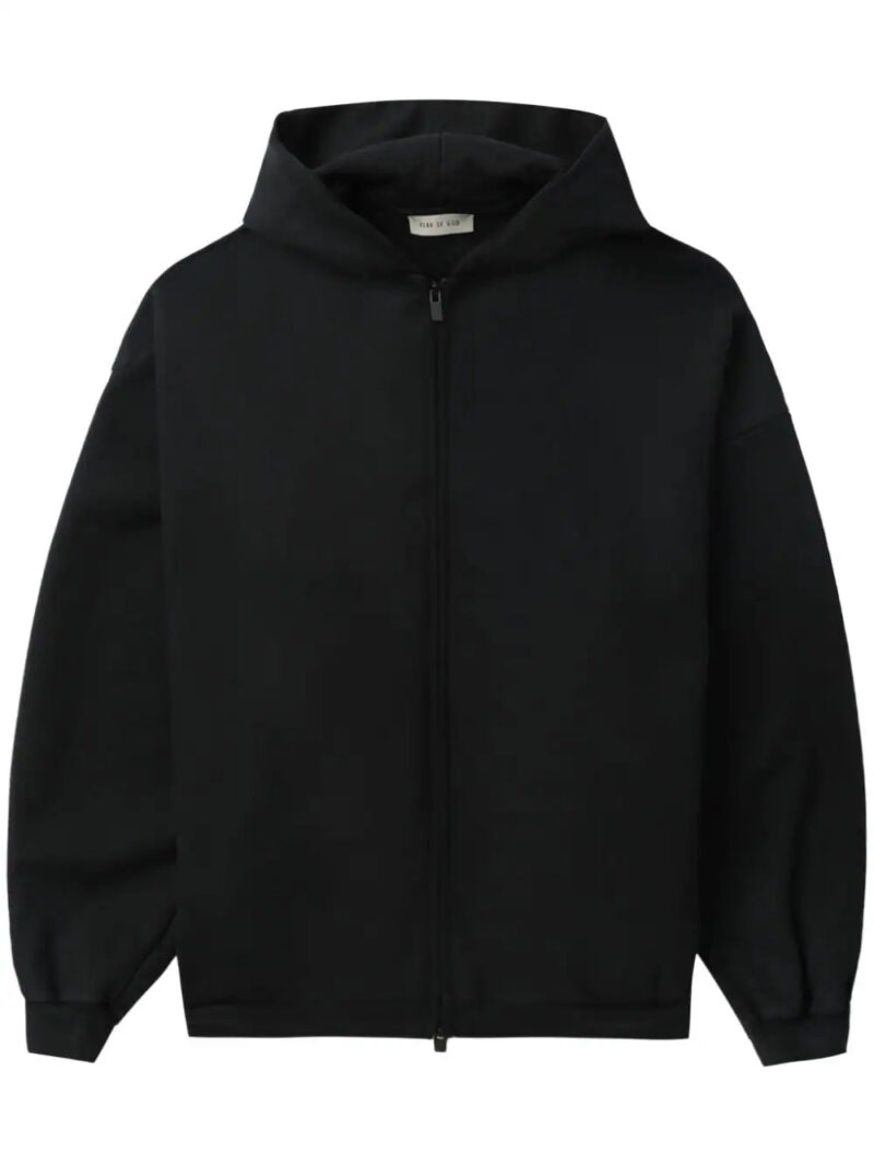Fear Of God  full-zip cotton hoodie
