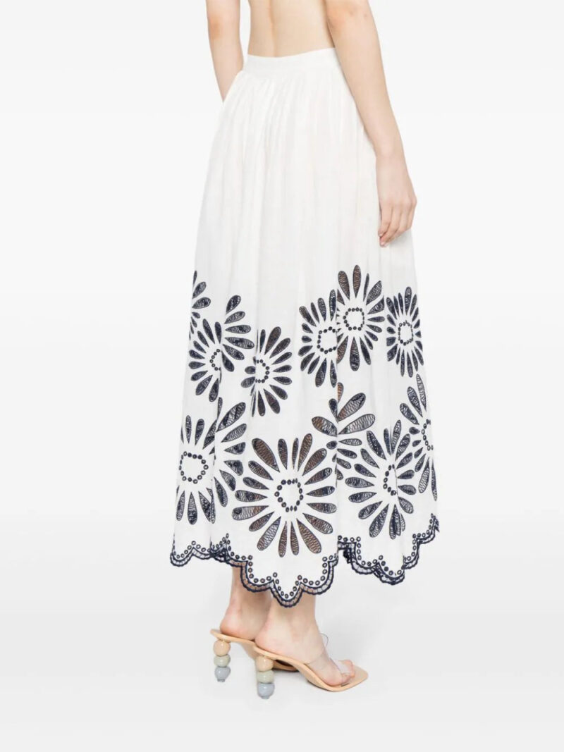 Ulla Johnson  Annisa broderie-anglaise midi skirt