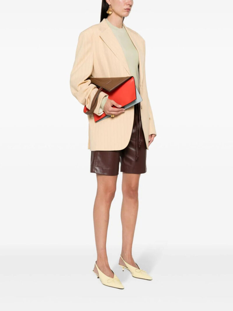 FENDI medium Flip leather tote bag
