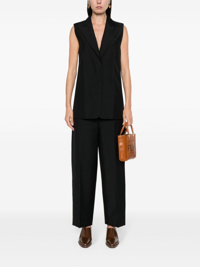 FENDI  peak-lapel waistcoat
