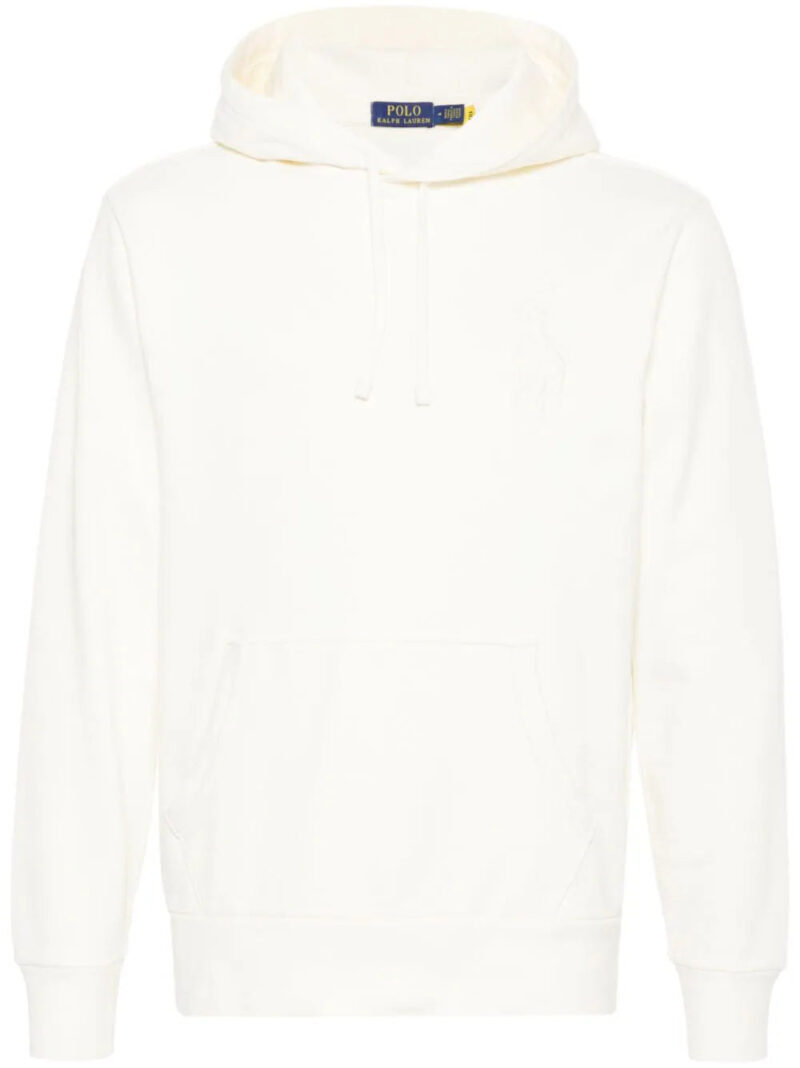 Polo Ralph Lauren  Polo Pony-embroidered cotton hoodie
