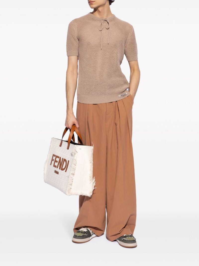 FENDI Fendi Match denim sneakers