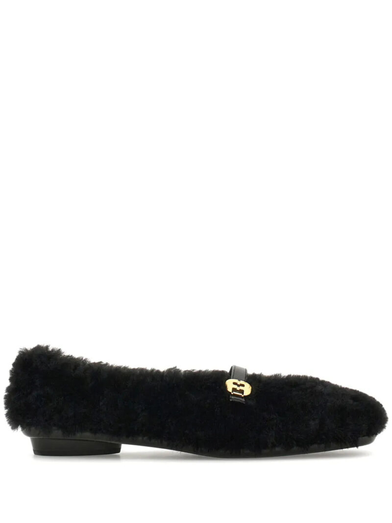 Ferragamo  Fluffy ballerina shoes