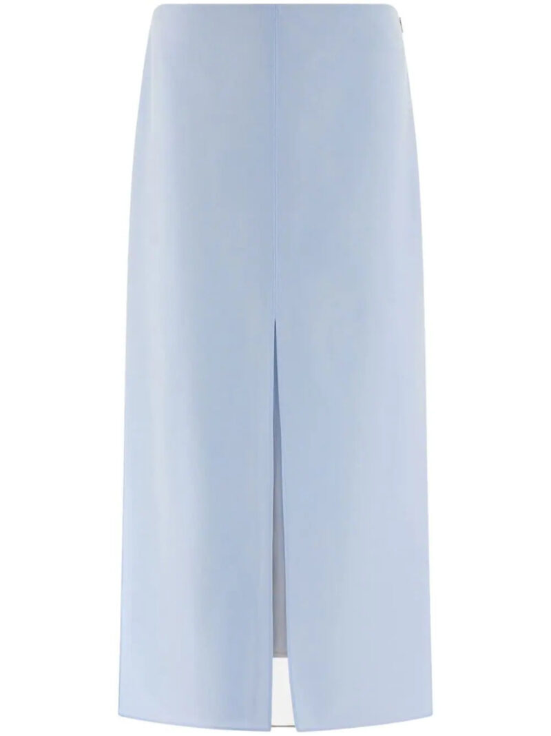 Ferragamo  layered midi skirt