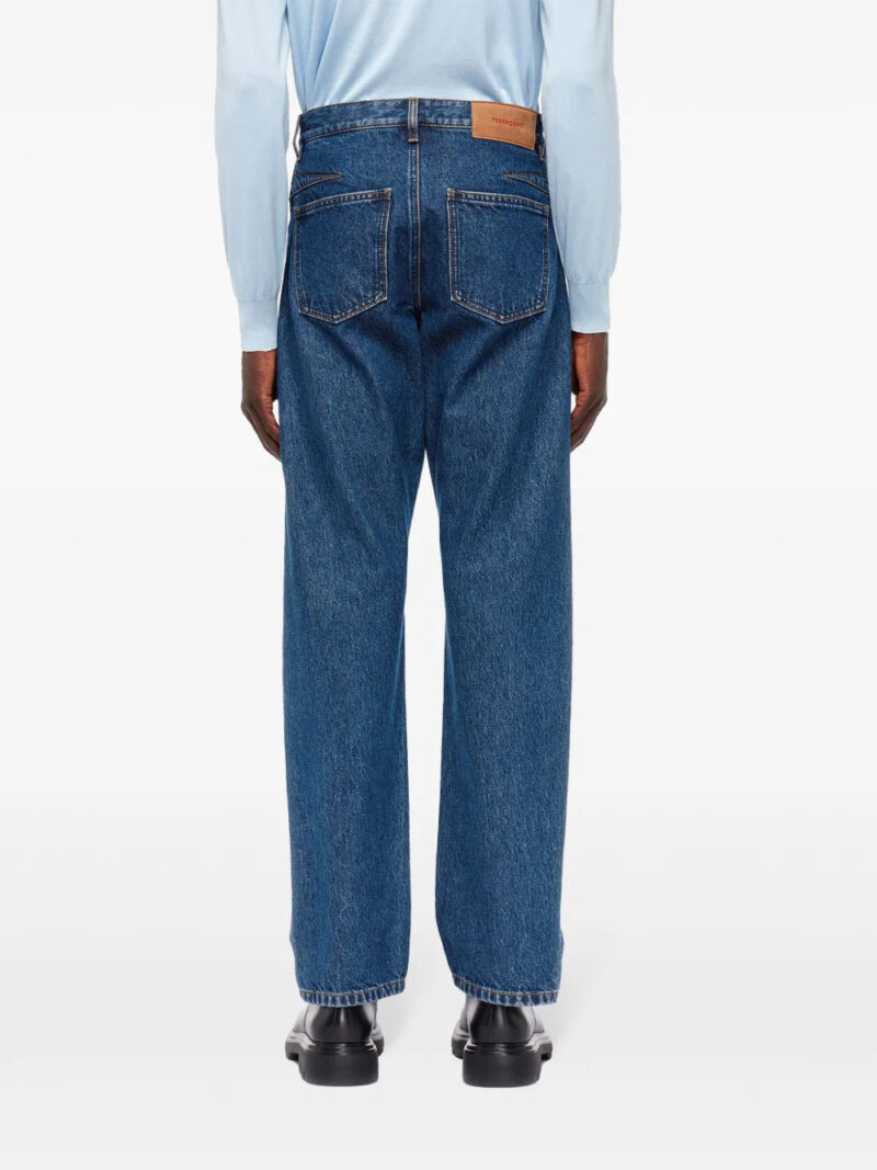 Ferragamo mid-rise straight-leg jeans