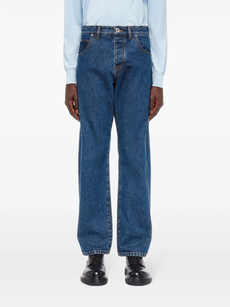 Ferragamo mid-rise straight-leg jeans