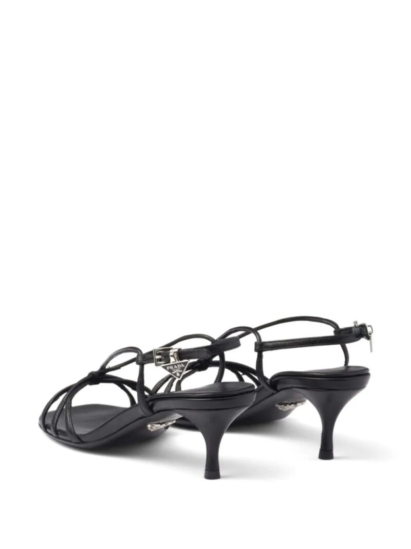 Prada  55mm leather sandals