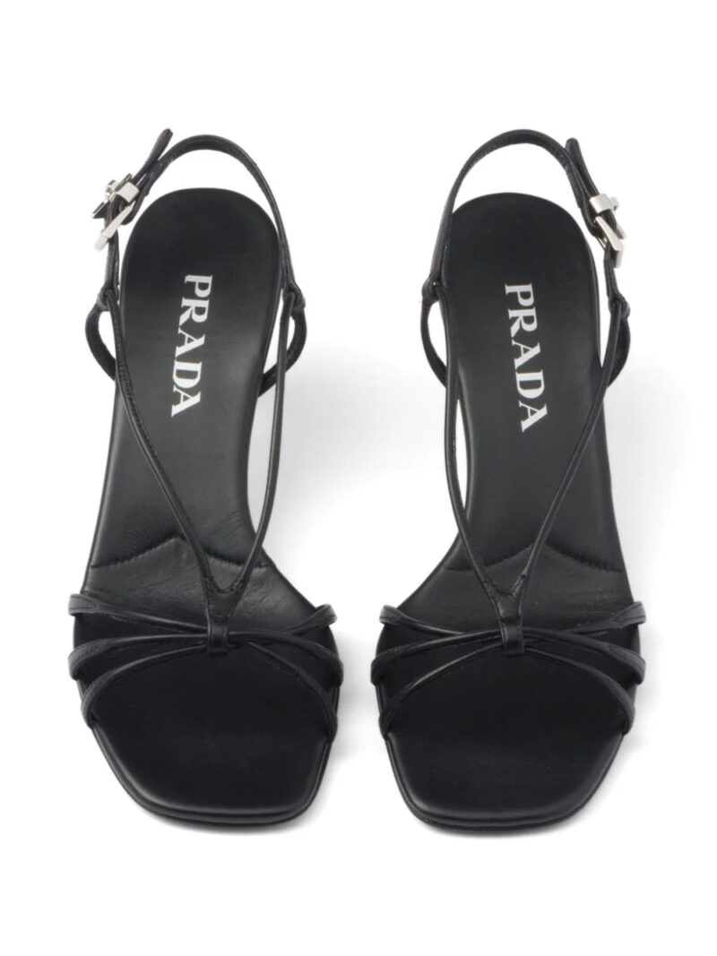Prada  55mm leather sandals