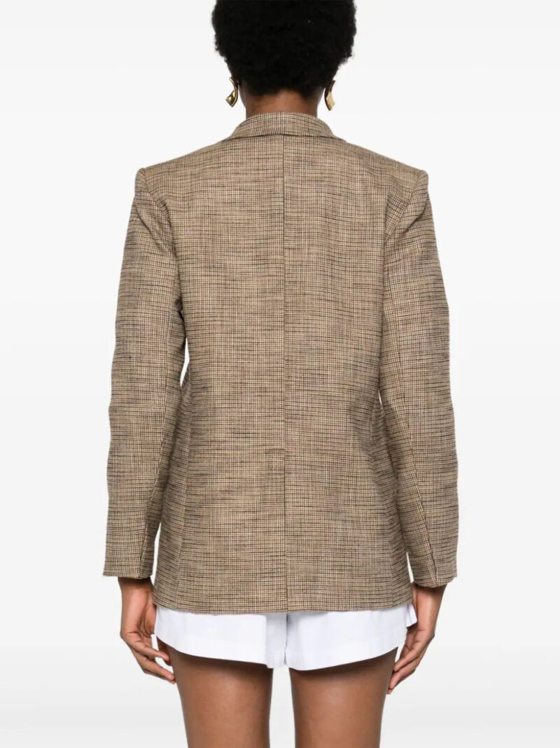 SANDRO Prince of Wales-pattern blazer