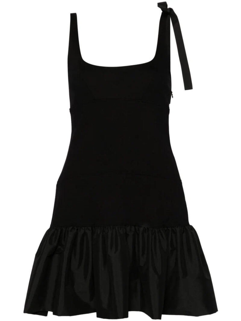 SANDRO  peplum-hem jersey minidress