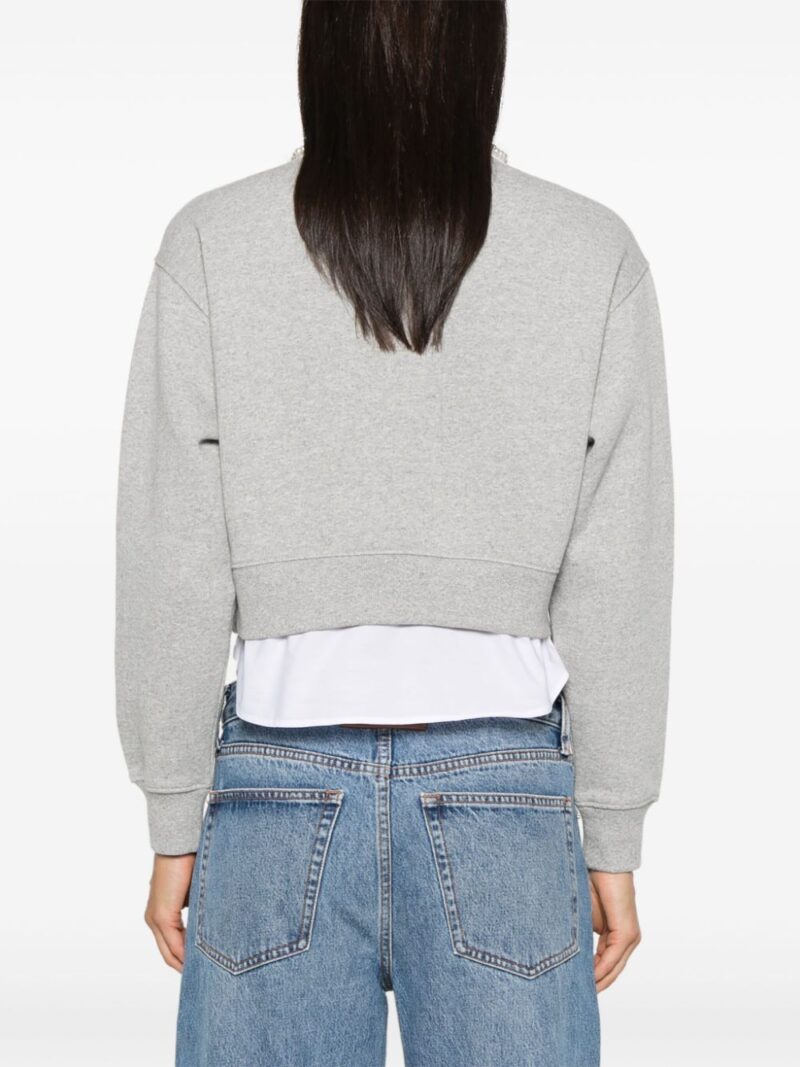 SANDRO  layered sweatshirt