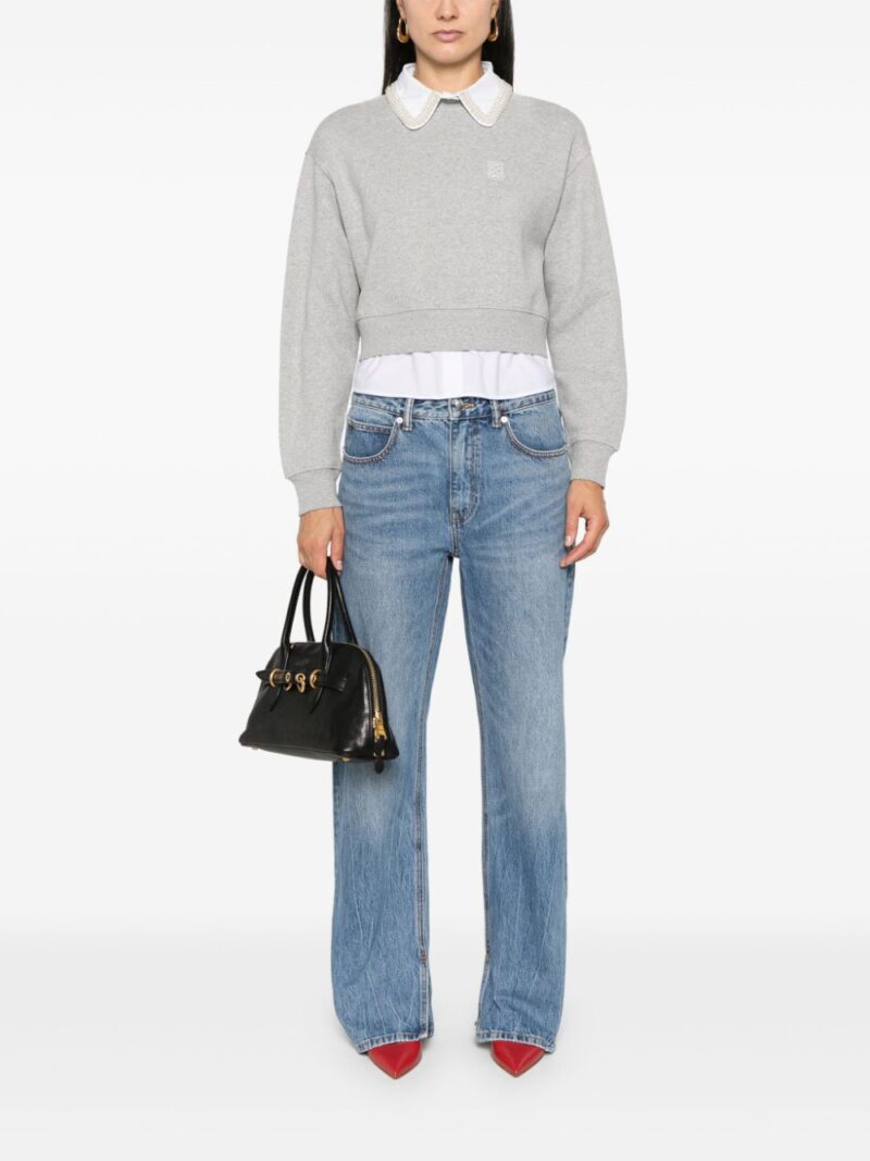 SANDRO  layered sweatshirt