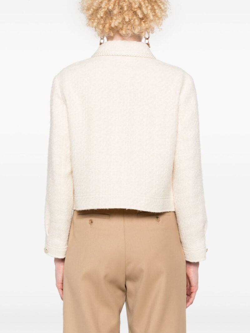 SANDRO  embossed-buttons jacket