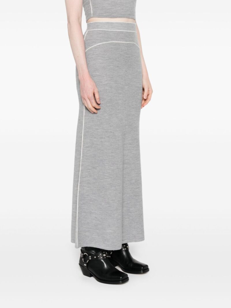 SANDRO A-line skirt