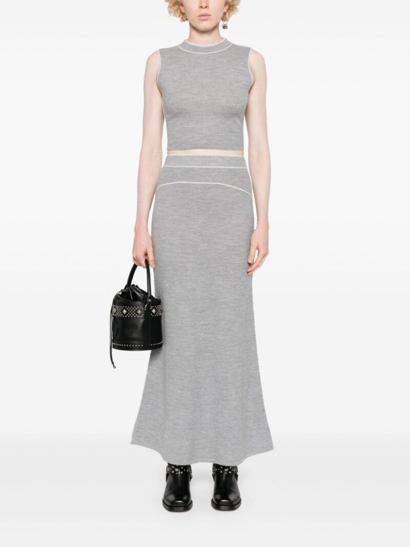 SANDRO A-line skirt