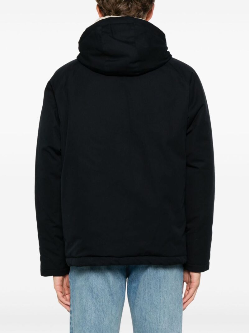 SANDRO quilted-lining cotton jacket