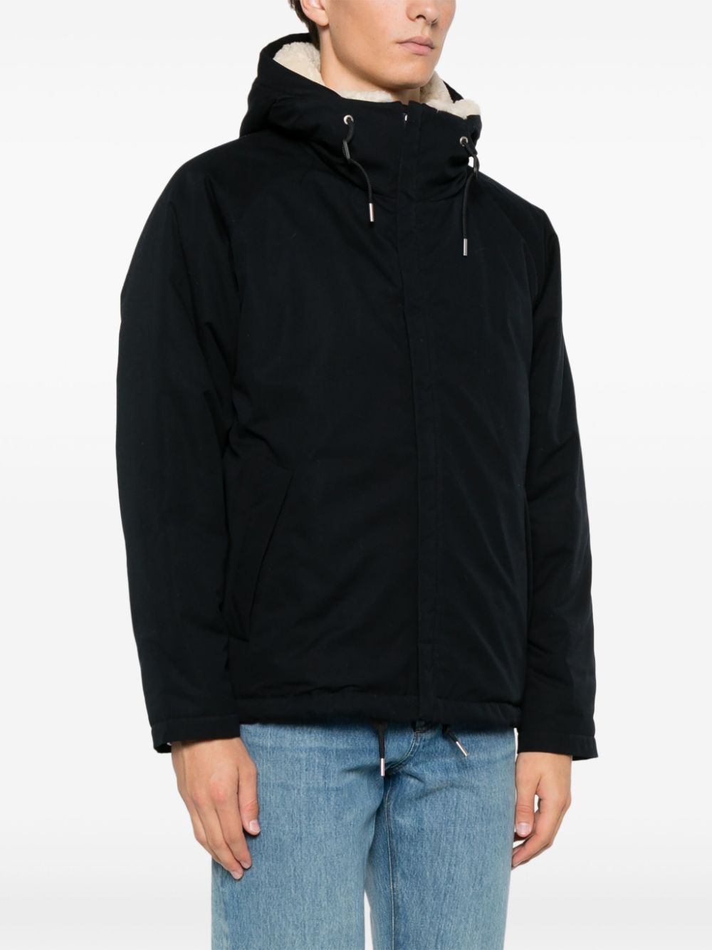 SANDRO quilted-lining cotton jacket - Image 3